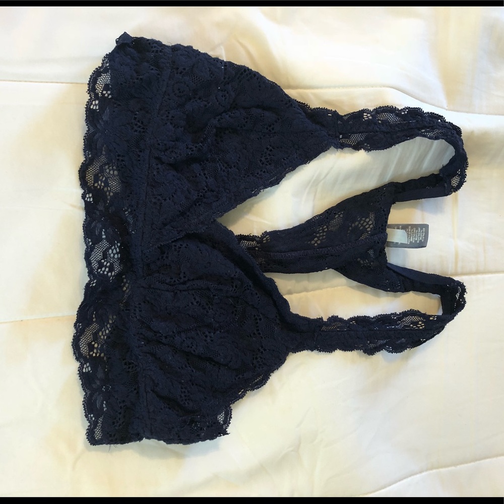 Racer back lace bralette top